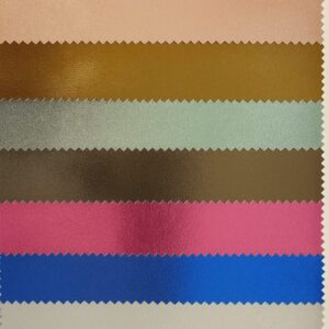 Luxury Vegan Leather – Metallic Texture